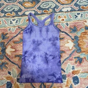 Lululemon purple marble Ebb to Street Tank